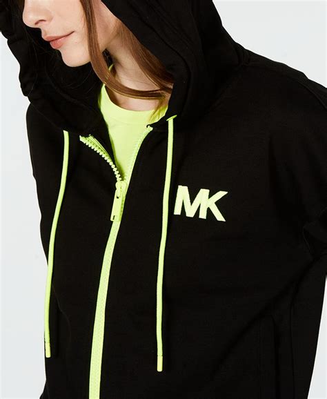 michael kors zip hoodie